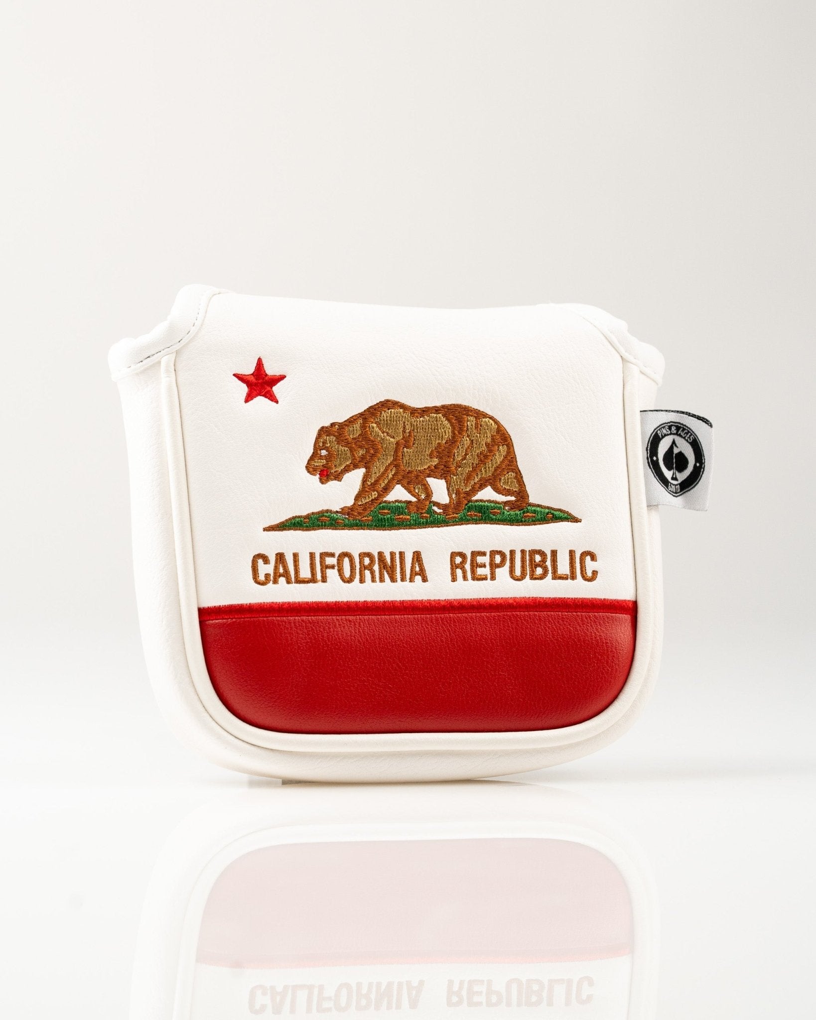 California State Flag - Mallet Putter Cover - Black Girl Golf