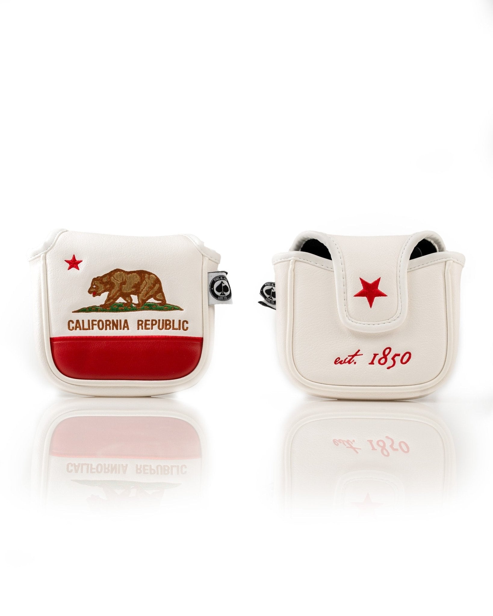 California State Flag - Mallet Putter Cover - Black Girl Golf