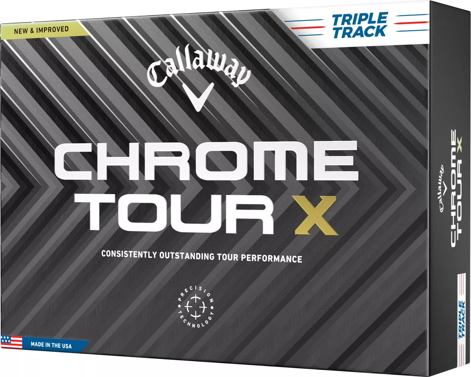 Callaway 2024 Chrome Tour X Triple Track Golf Balls - Black Girl Golf
