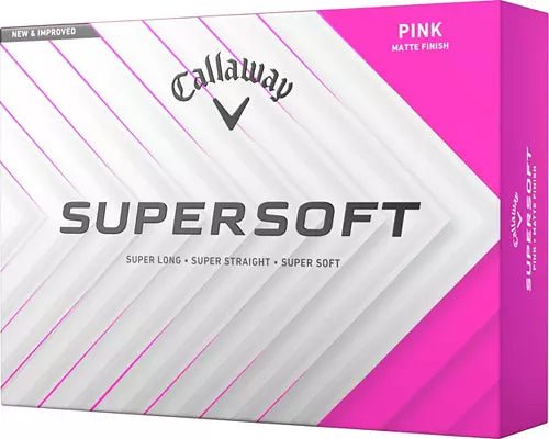 Callaway 2026 Supersoft Golf Balls - Black Girl Golf