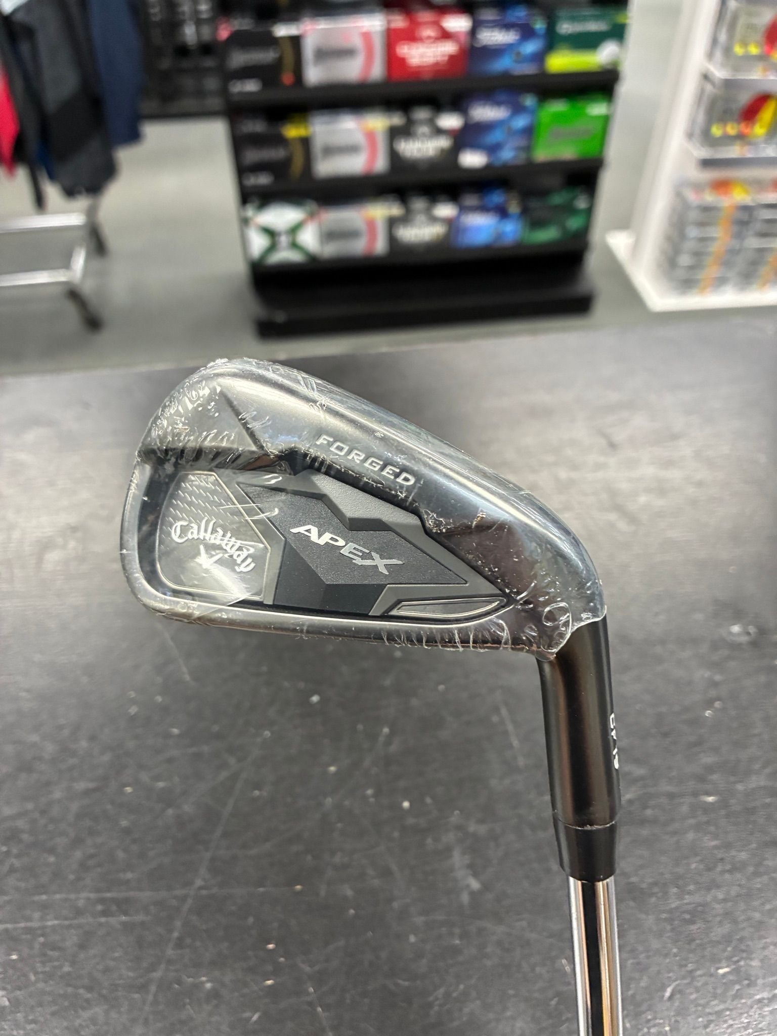 Callaway Apex Smoke 19 Single Iron 6 Iron Right Hand Stiff Flex (Used) - Black Girl Golf