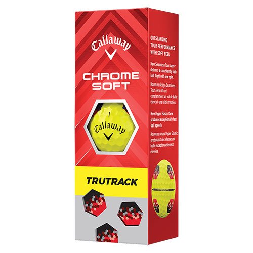 Callaway Chrome Soft 24 TruTrack Golf Ball - Black Girl Golf