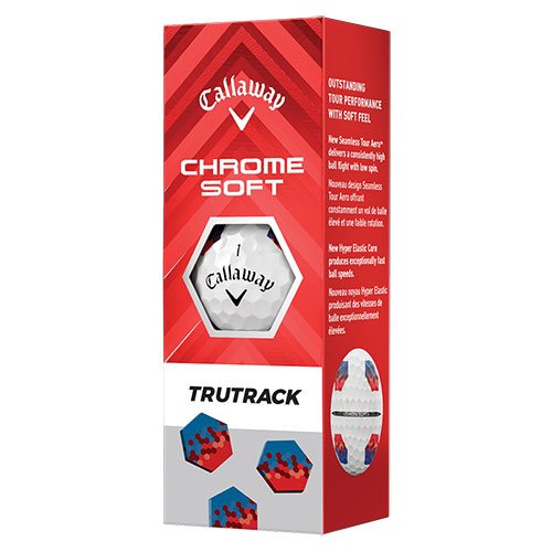 Callaway Chrome Soft 24 TruTrack Golf Ball - Black Girl Golf