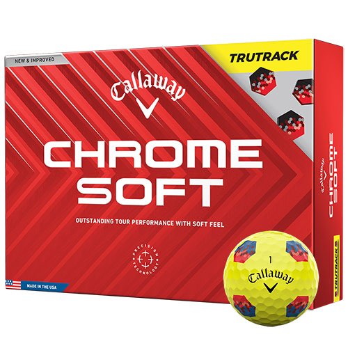 Callaway Chrome Soft 24 TruTrack Golf Ball - Black Girl Golf
