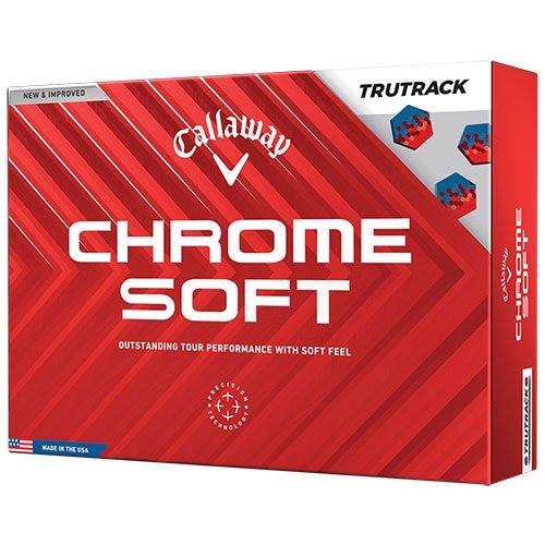 Callaway Chrome Soft 24 TruTrack Golf Ball - Black Girl Golf