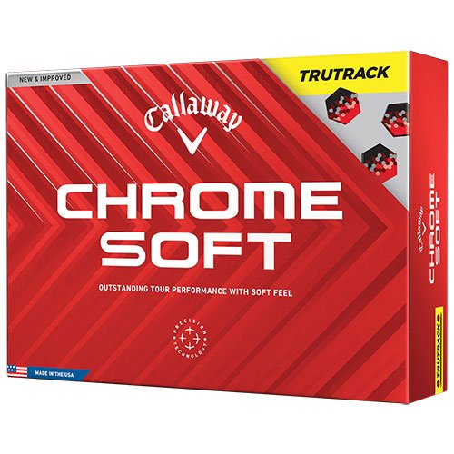 Callaway Chrome Soft 24 TruTrack Golf Ball - Black Girl Golf