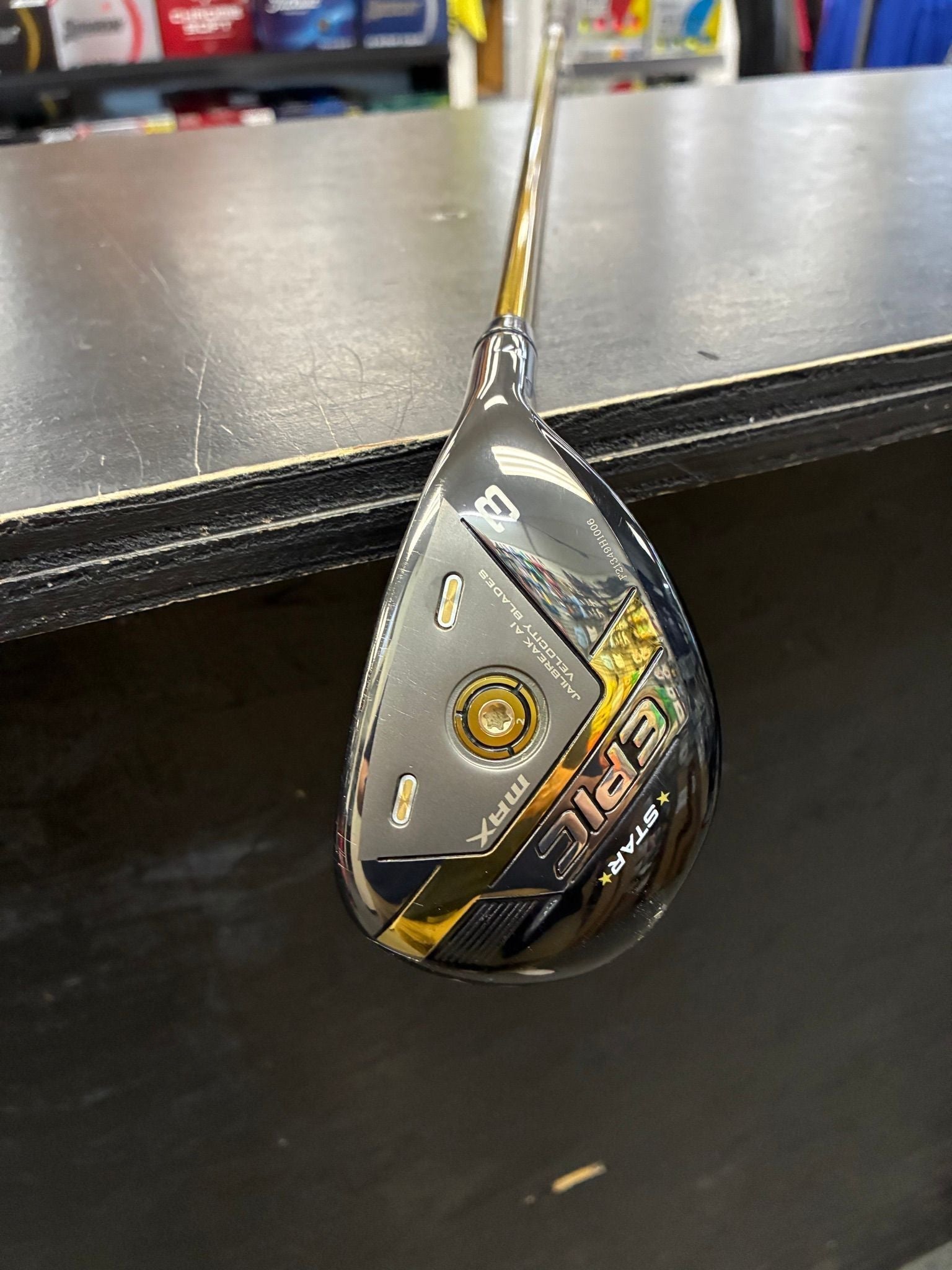Callaway EPIC MAX Star 3 Hybrid Right Hand Senior Flex (Used) - Black Girl Golf