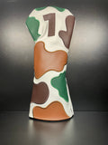 Camo Cow Print Headcover - Black Girl Golf