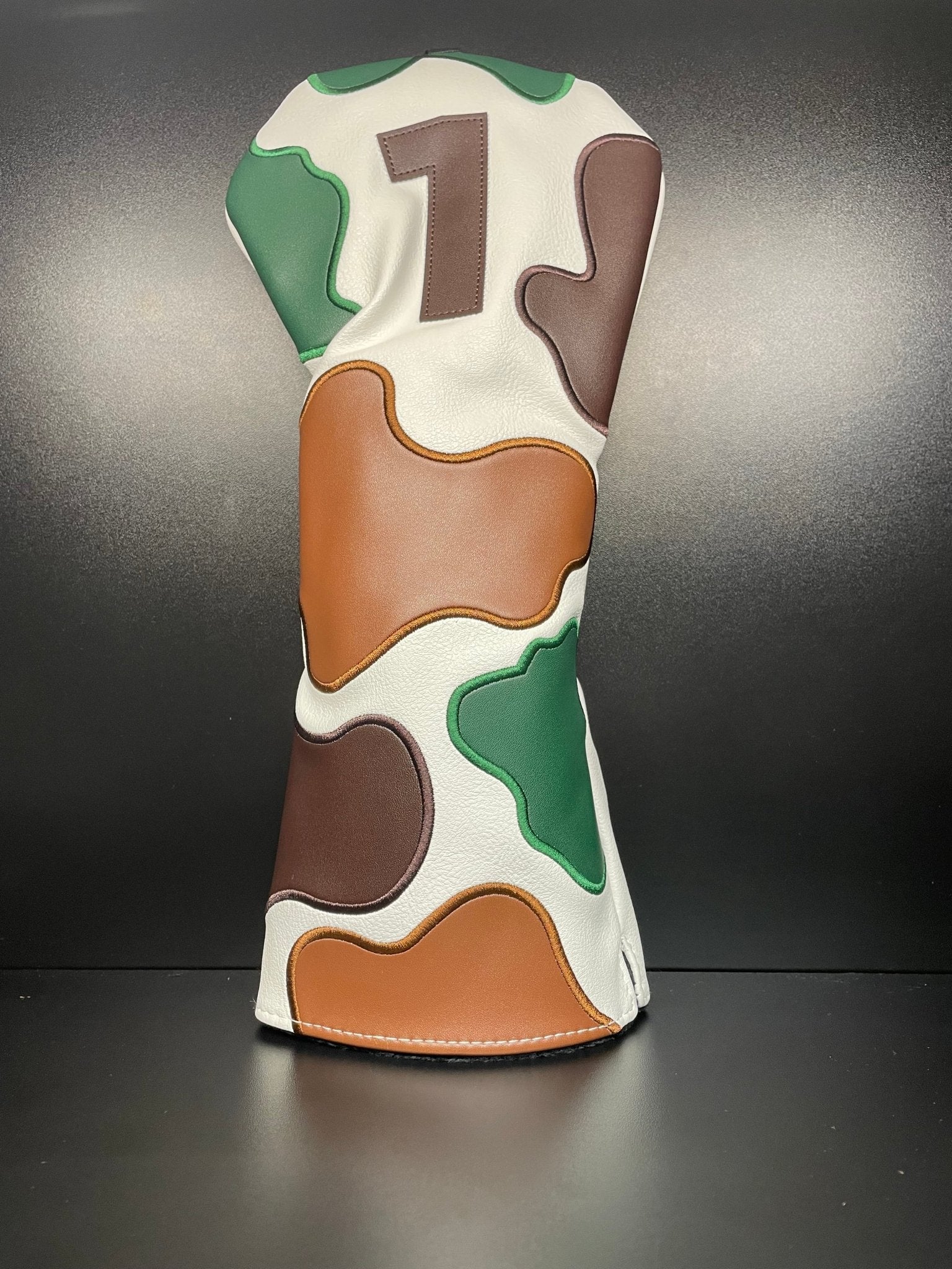 Camo Cow Print Headcover - Black Girl Golf