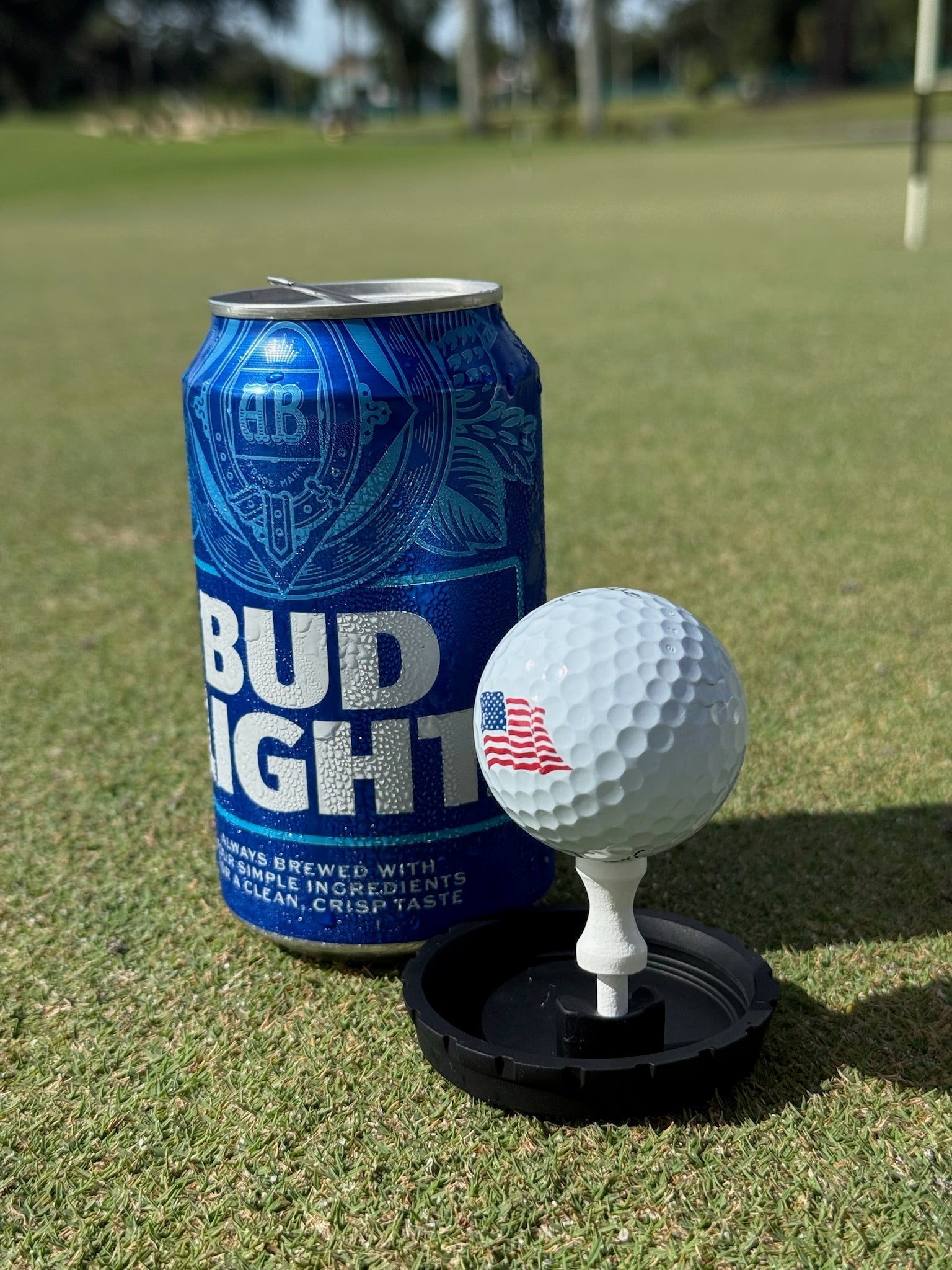 Can Cap Tee 3 Pack: Ultimate Beverage Protection & Golf Tee in One - Black Girl Golf