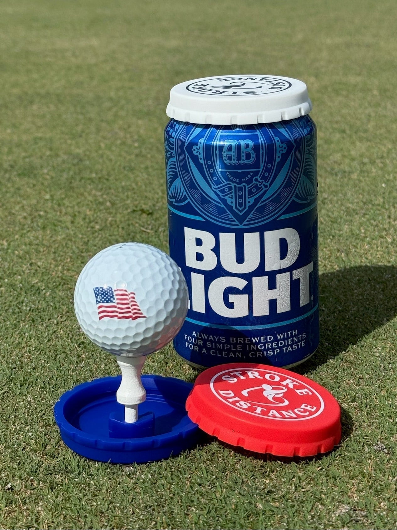 Can Cap Tee 3 Pack: Ultimate Beverage Protection & Golf Tee in One - Black Girl Golf