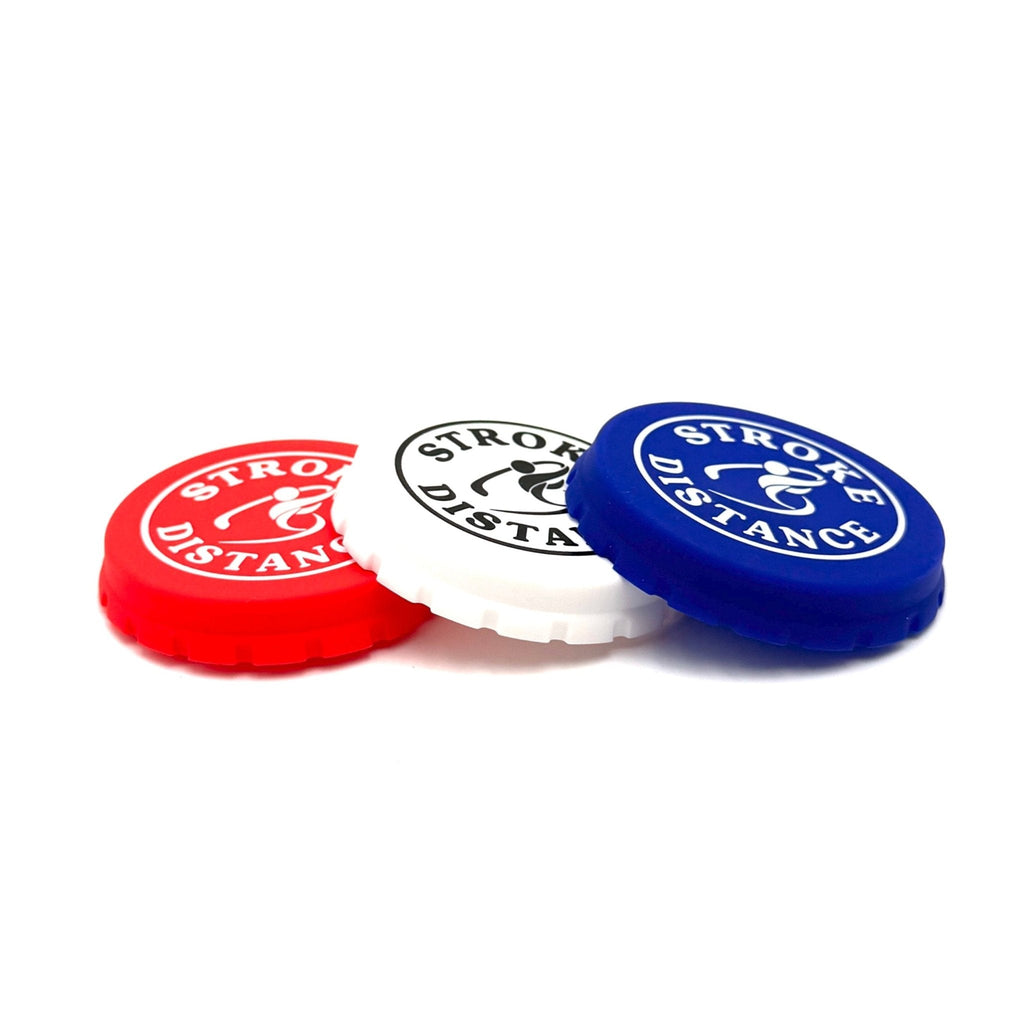 Can Cap Tee 3 Pack: Ultimate Beverage Protection & Golf Tee in One - Black Girl Golf