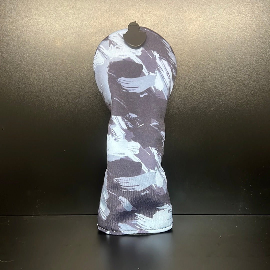 Canvas Blue Digital Headcover - Black Girl Golf