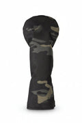 Canvas Camo Headcover - Black Girl Golf