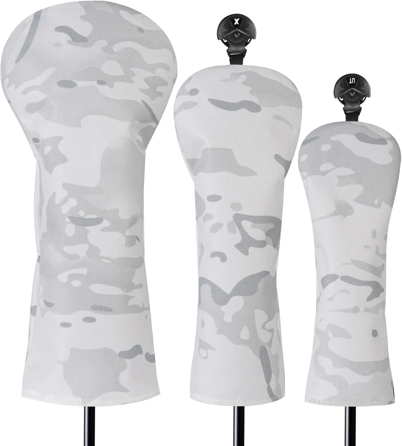 Canvas Camo Headcover - Black Girl Golf