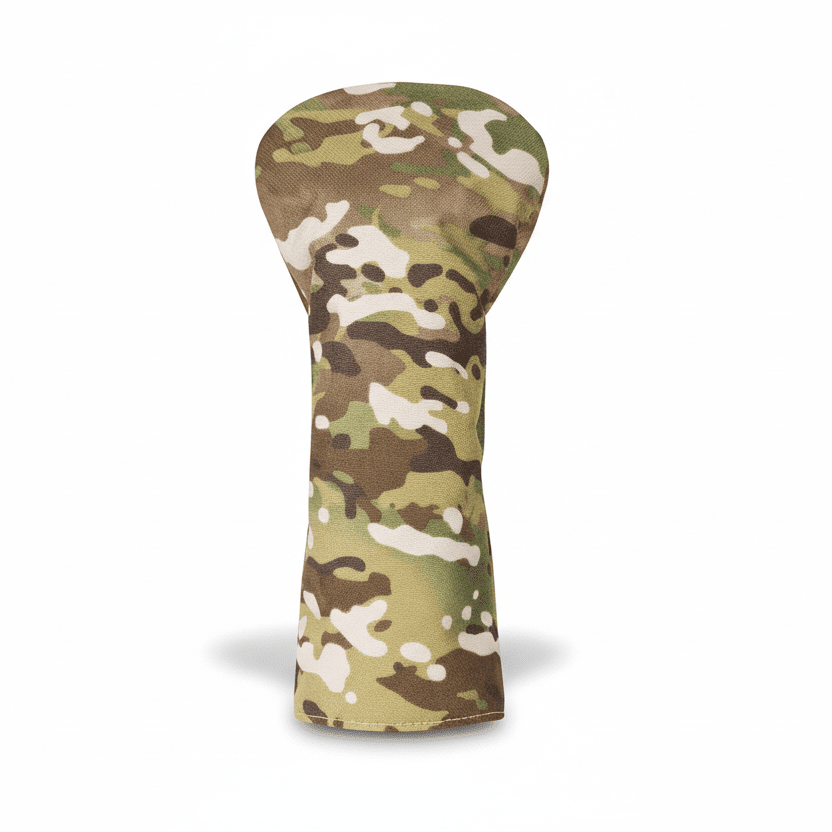 Canvas Camo Headcover - Black Girl Golf