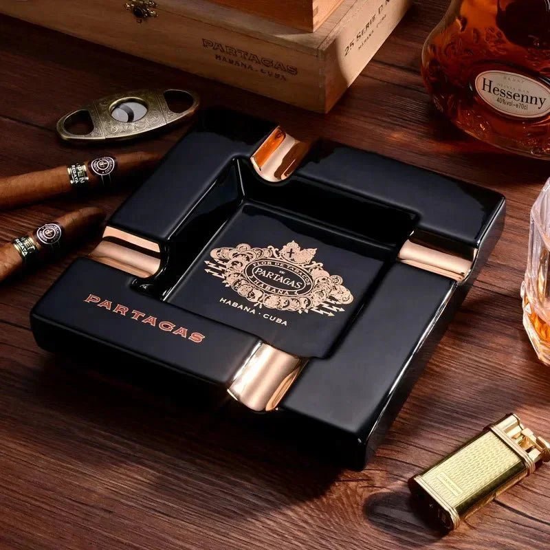 Ceramic Cigar Ashtray Collection - Black Girl Golf
