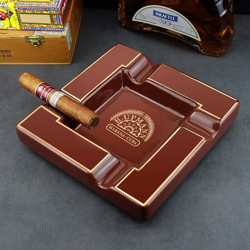 Ceramic Cigar Ashtray Collection - Black Girl Golf