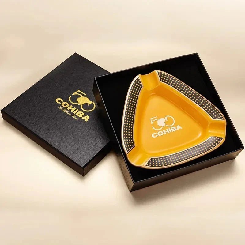 Ceramic Cigar Ashtray Collection - Black Girl Golf