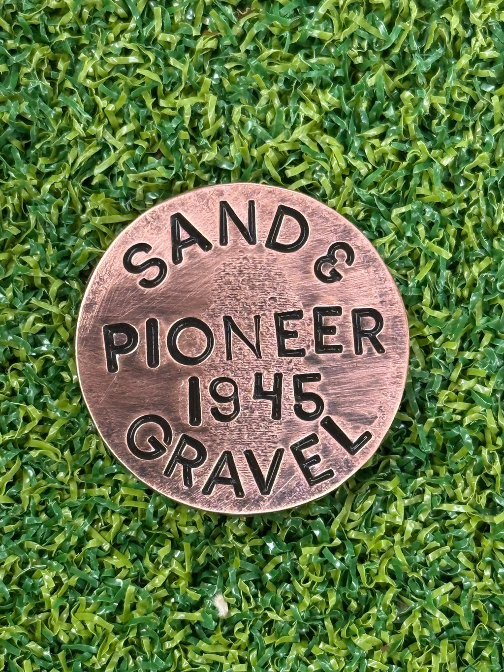 Chambers Bay Lone Fir Ball Marker - Black Girl Golf