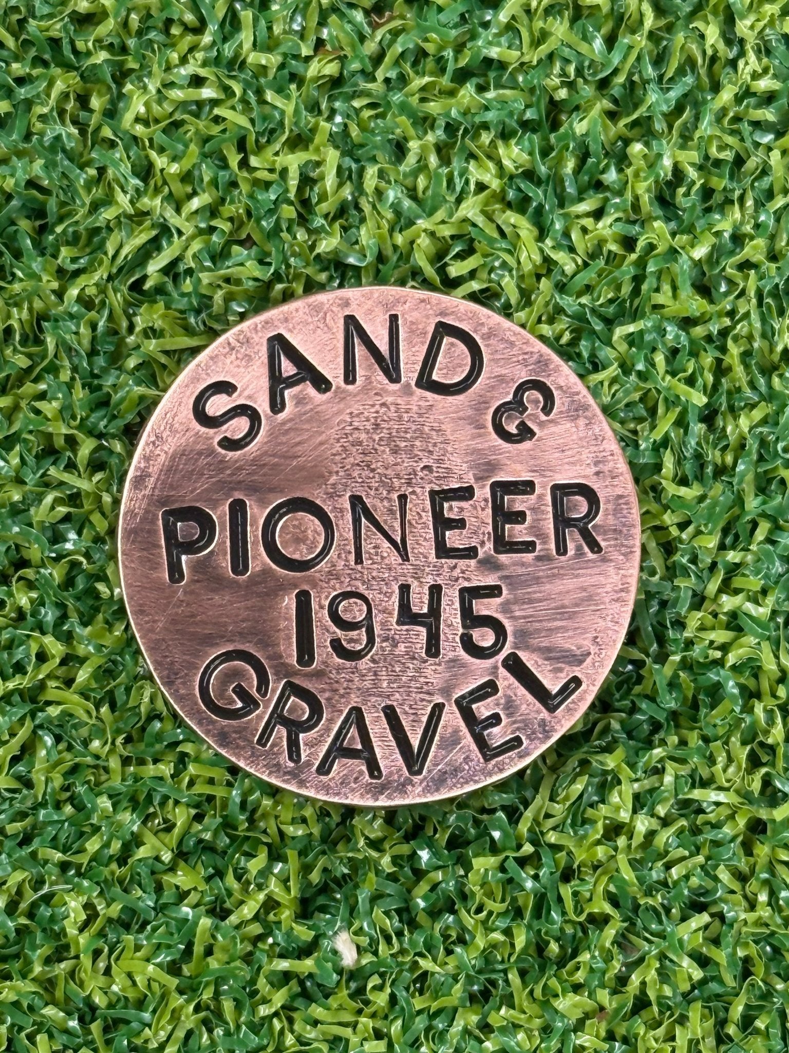 Chambers Bay Lone Fir Ball Marker - Black Girl Golf