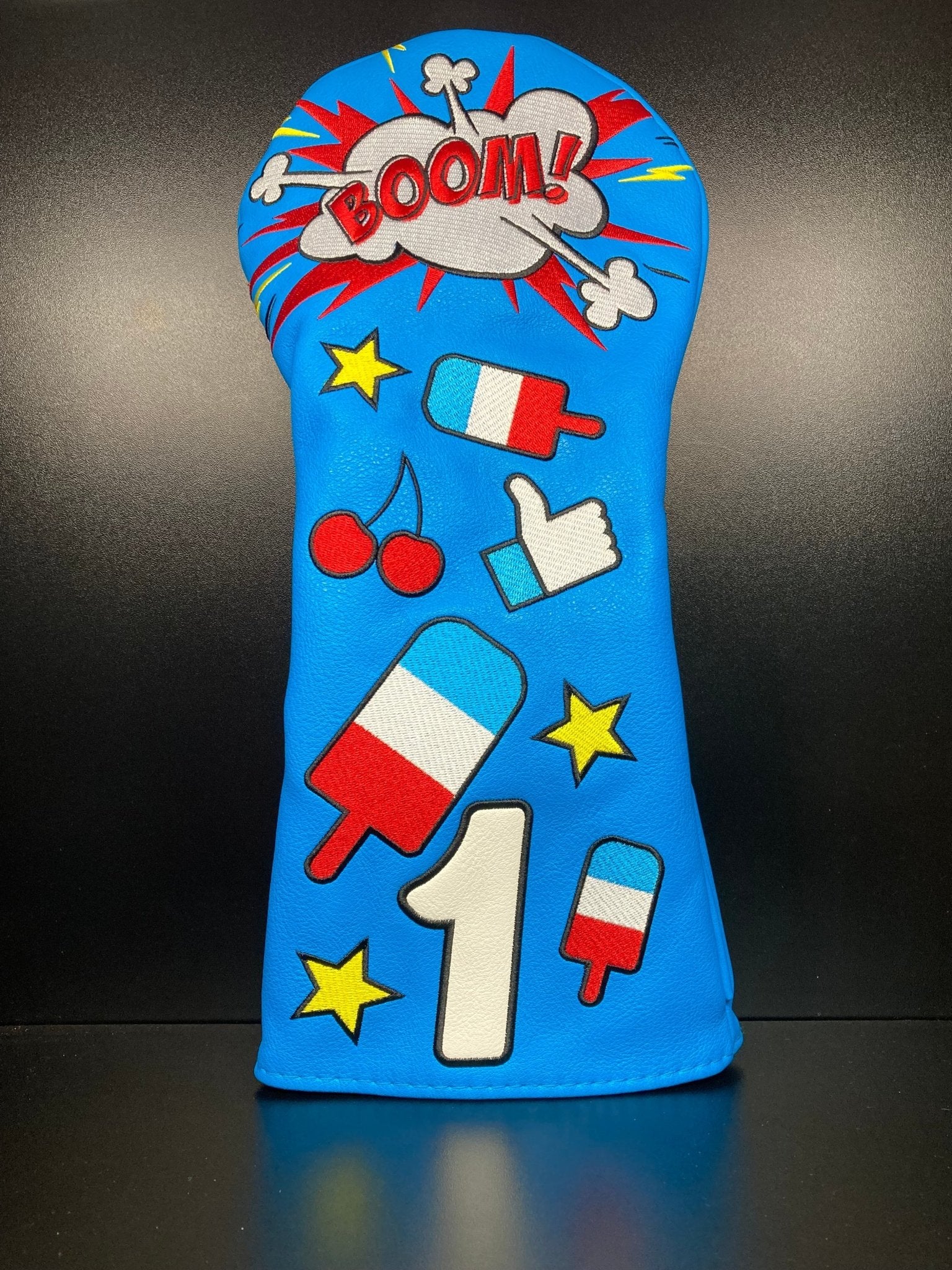 Cherry Bomb Popsicle Headcover - Black Girl Golf