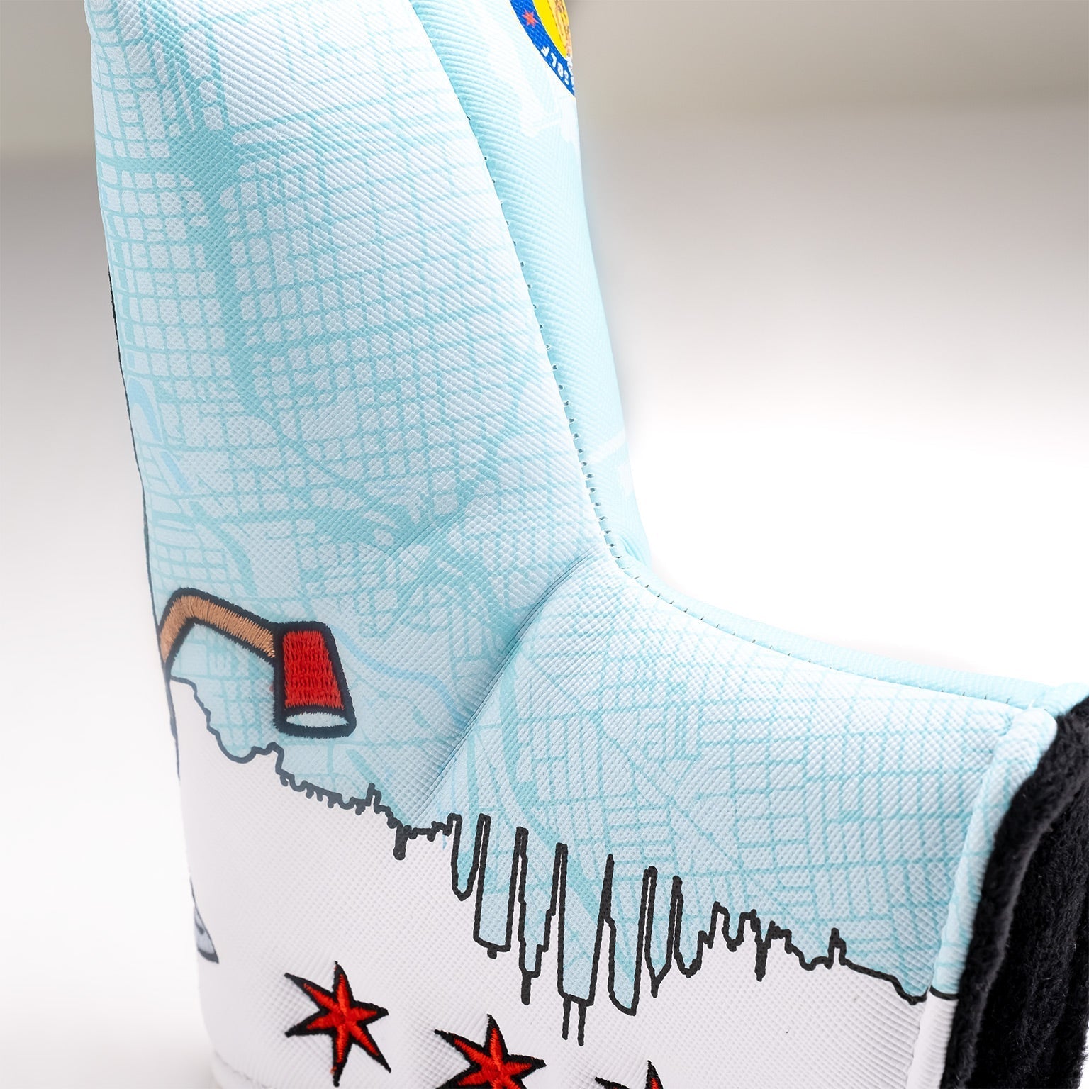 Chicago Dog - Blade Putter Cover - Black Girl Golf