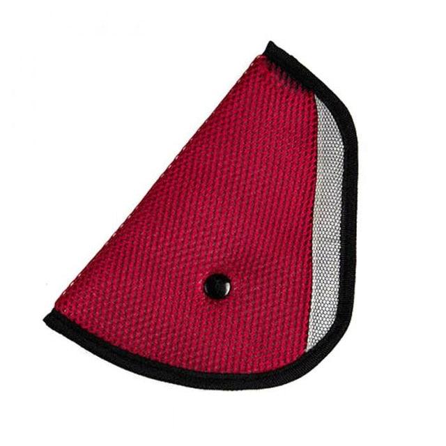 Child Seat Belt Adjustment Holder Car Anti-Neck Neck Baby Shoulder Cover Seat Belt Car Safe Seat Belt Cover Soft Adjustable Children Safety Belt Fixer Triangle Anti-ledge For Child Neck Protection Belts Seat Positioner Child Seatbelt for Kids Safety - Black Girl Golf
