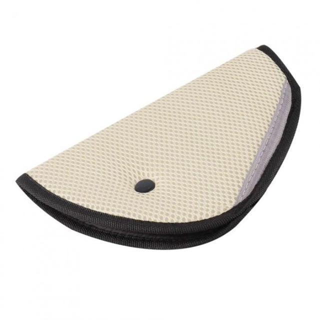 Child Seat Belt Adjustment Holder Car Anti-Neck Neck Baby Shoulder Cover Seat Belt Car Safe Seat Belt Cover Soft Adjustable Children Safety Belt Fixer Triangle Anti-ledge For Child Neck Protection Belts Seat Positioner Child Seatbelt for Kids Safety - Black Girl Golf