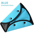 Child Seat Belt Adjustment Holder Car Anti-Neck Neck Baby Shoulder Cover Seat Belt Car Safe Seat Belt Cover Soft Adjustable Children Safety Belt Fixer Triangle Anti-ledge For Child Neck Protection Belts Seat Positioner Child Seatbelt for Kids Safety - Black Girl Golf
