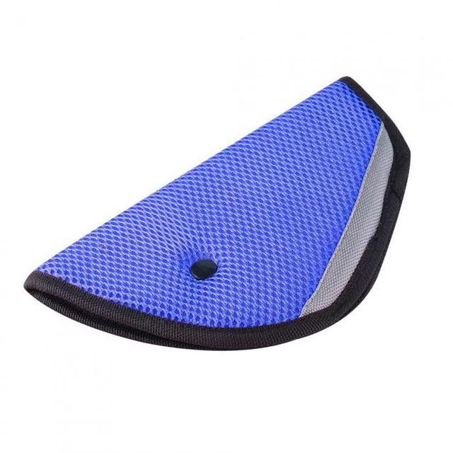Child Seat Belt Adjustment Holder Car Anti-Neck Neck Baby Shoulder Cover Seat Belt Car Safe Seat Belt Cover Soft Adjustable Children Safety Belt Fixer Triangle Anti-ledge For Child Neck Protection Belts Seat Positioner Child Seatbelt for Kids Safety - Black Girl Golf