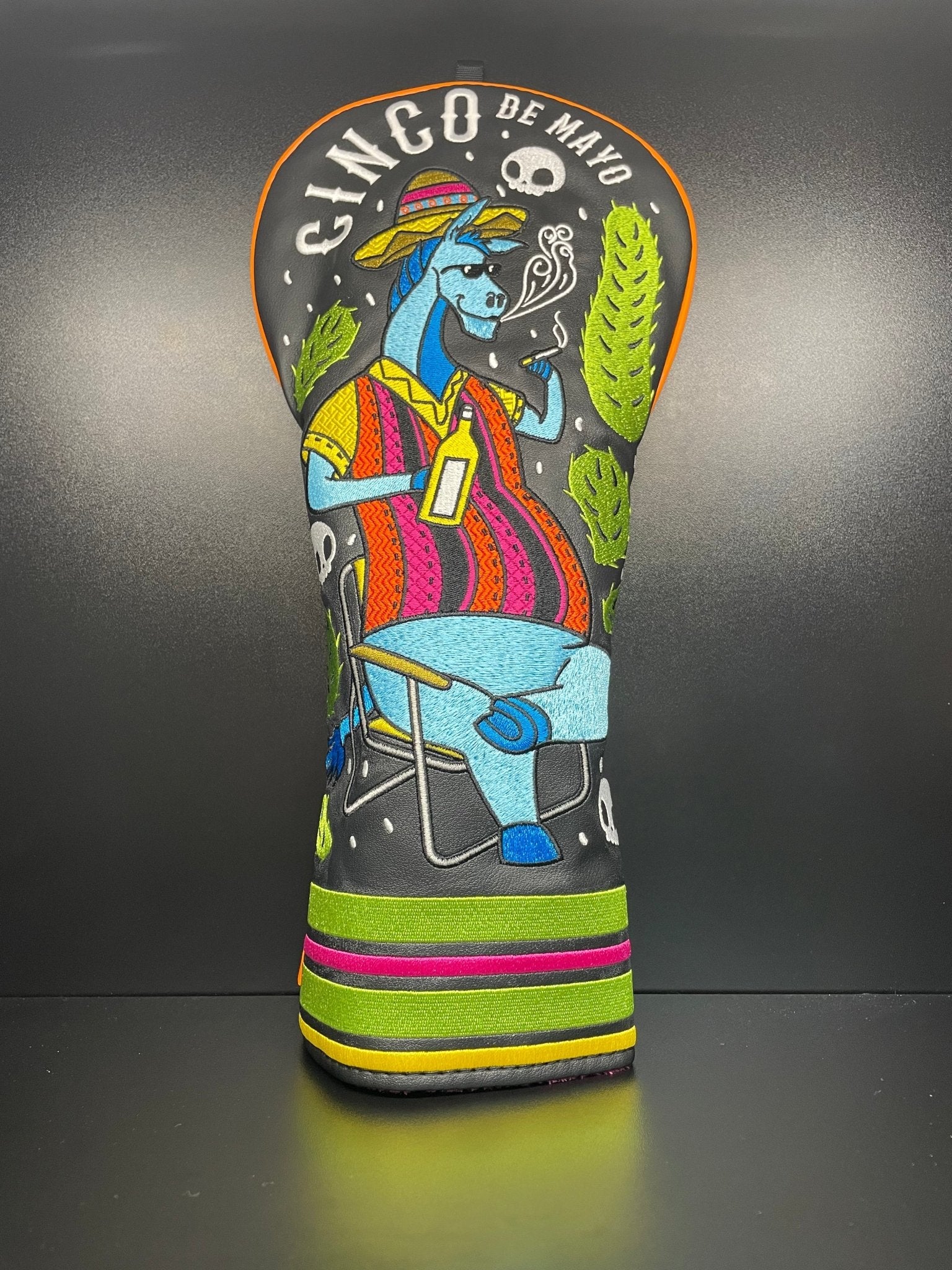 Cinco De Mayo 2.0 Headcover - Black Girl Golf