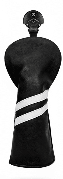 Club Rehab Premium Stripe Headcovers - Black Girl Golf