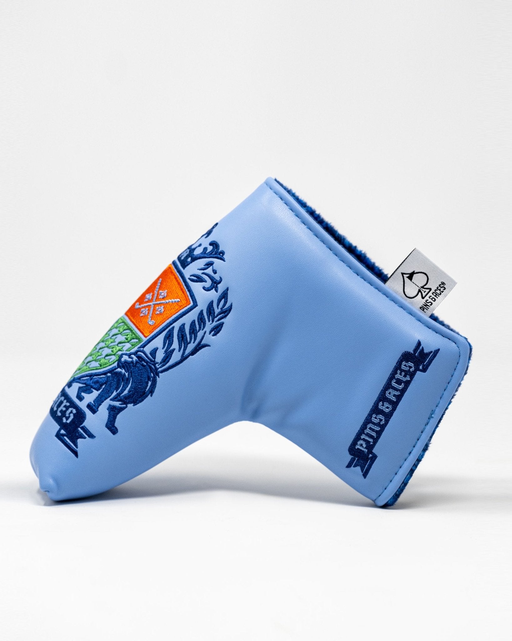 Coat of Arms - Blade Putter Cover - Black Girl Golf