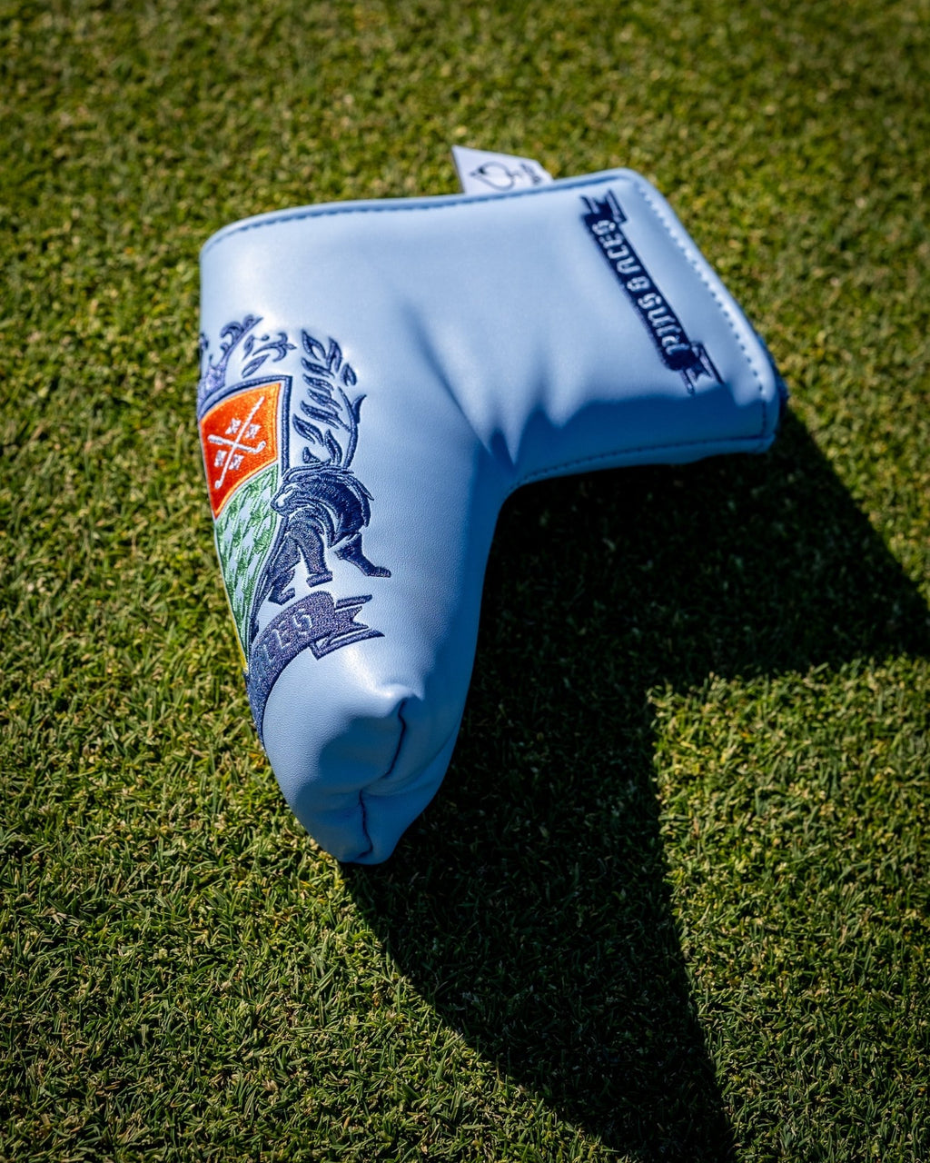 Coat of Arms - Blade Putter Cover - Black Girl Golf