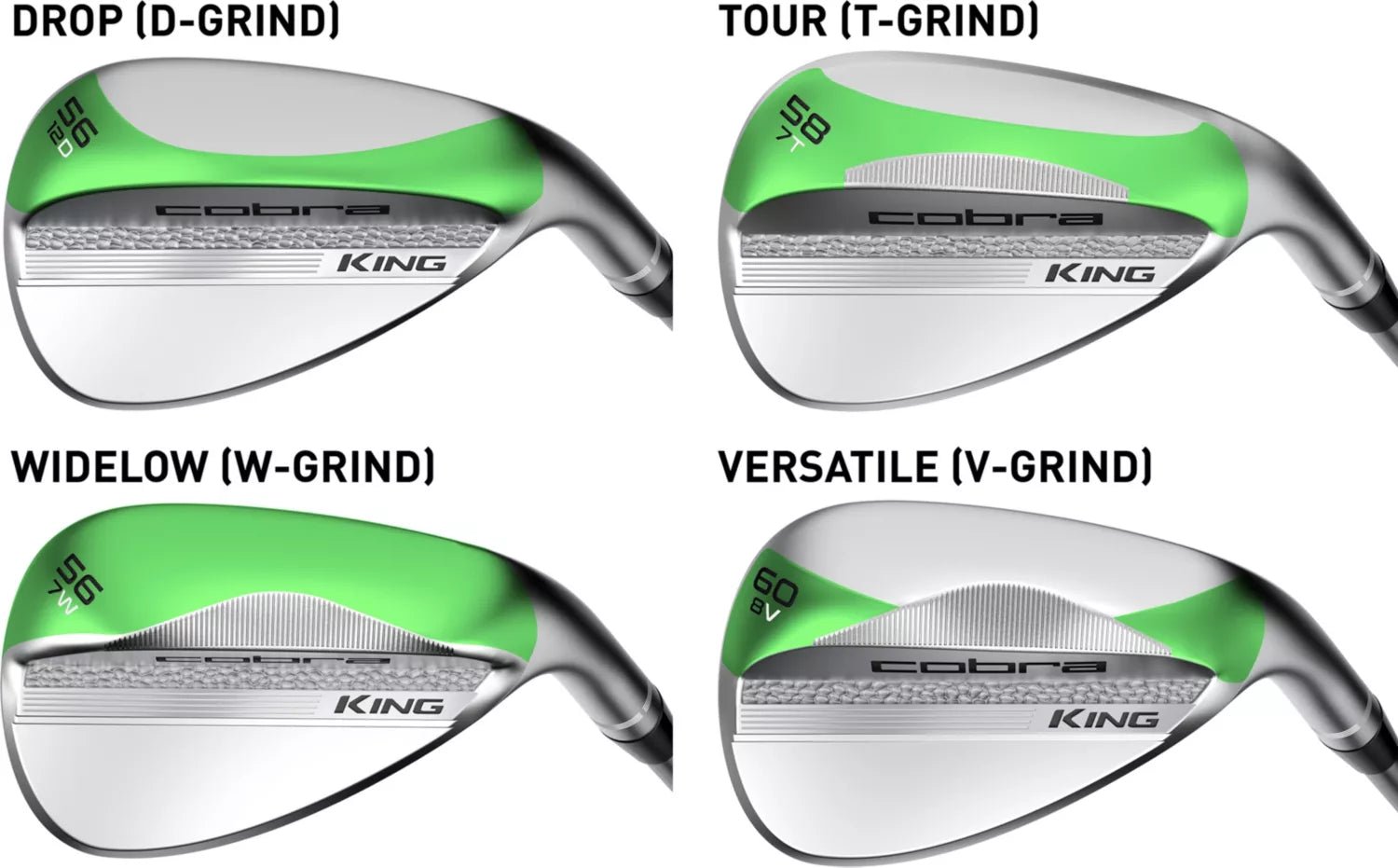 Cobra KING Chrome Wedge 2025 - Black Girl Golf