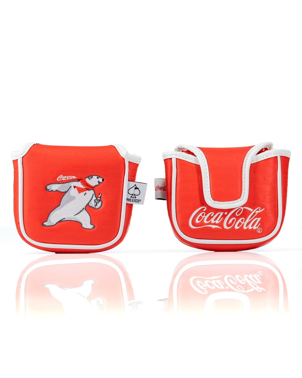 Coca-Cola - Mallet Putter Cover - Black Girl Golf