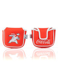 Coca-Cola - Mallet Putter Cover - Black Girl Golf