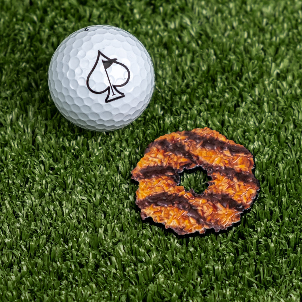 Coconut Fudge Cookie Ball Marker - Black Girl Golf