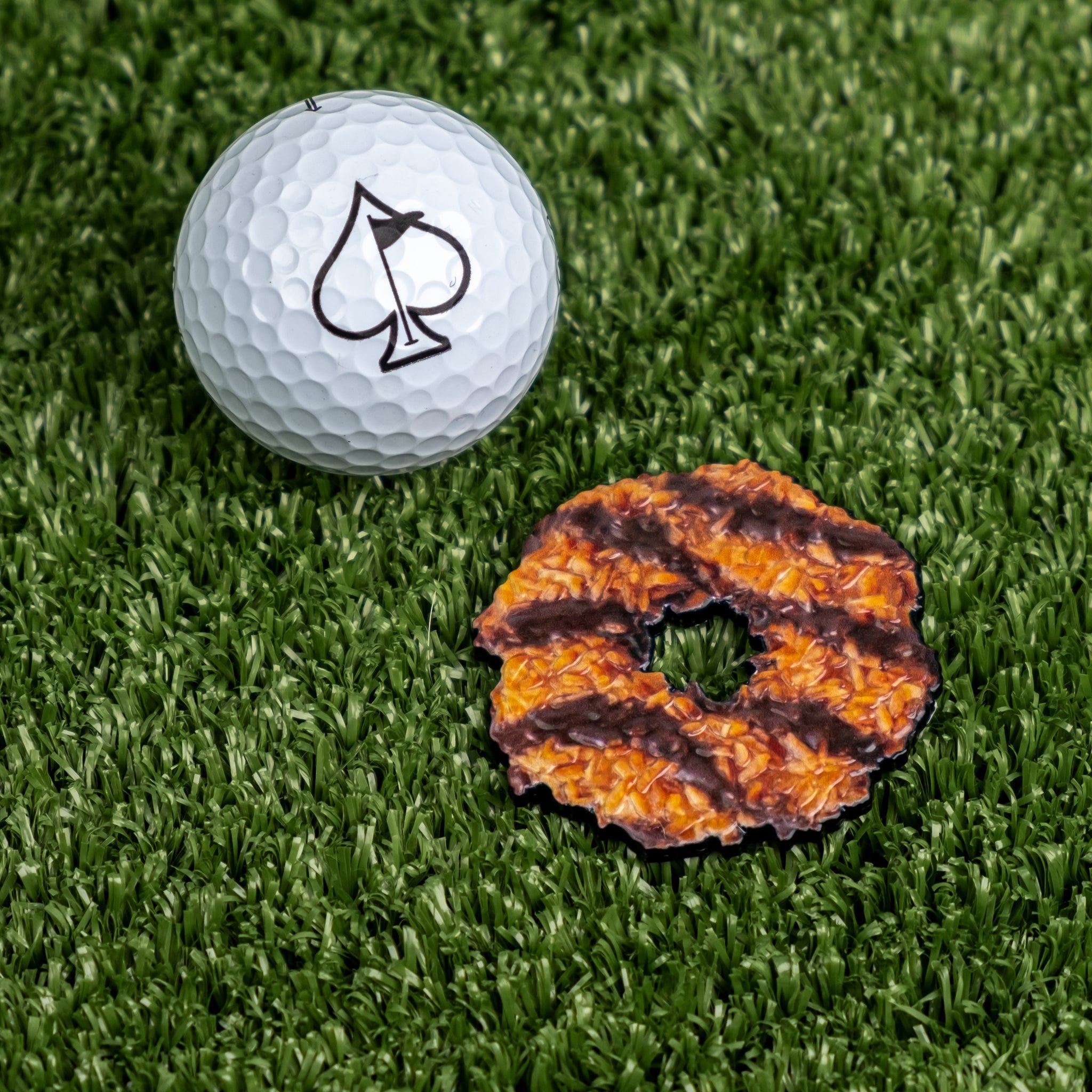 Coconut Fudge Cookie Ball Marker - Black Girl Golf