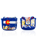 Colorado 2.0 - Mallet Putter Cover - Black Girl Golf