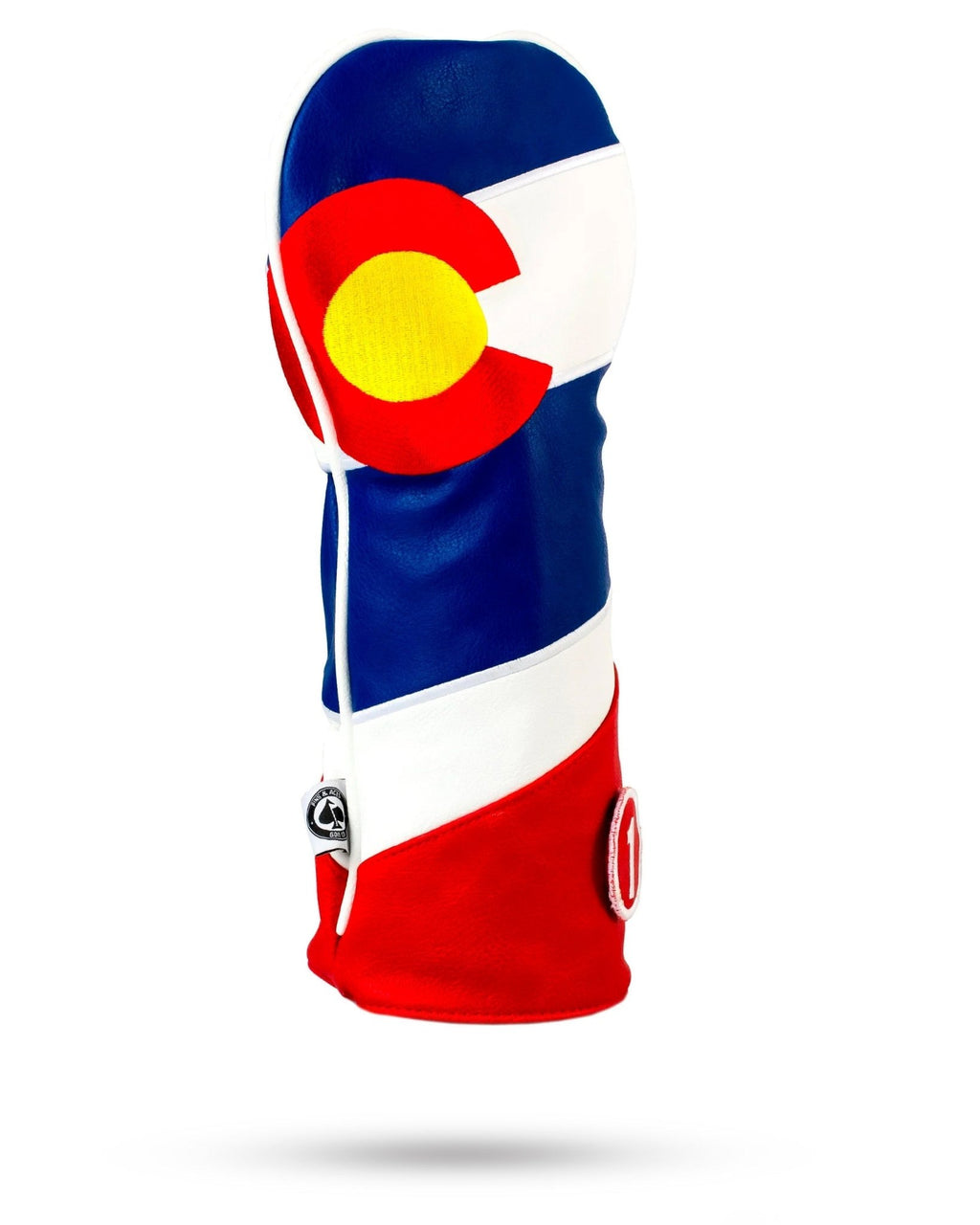Colorado State Flag - Driver Cover - Black Girl Golf