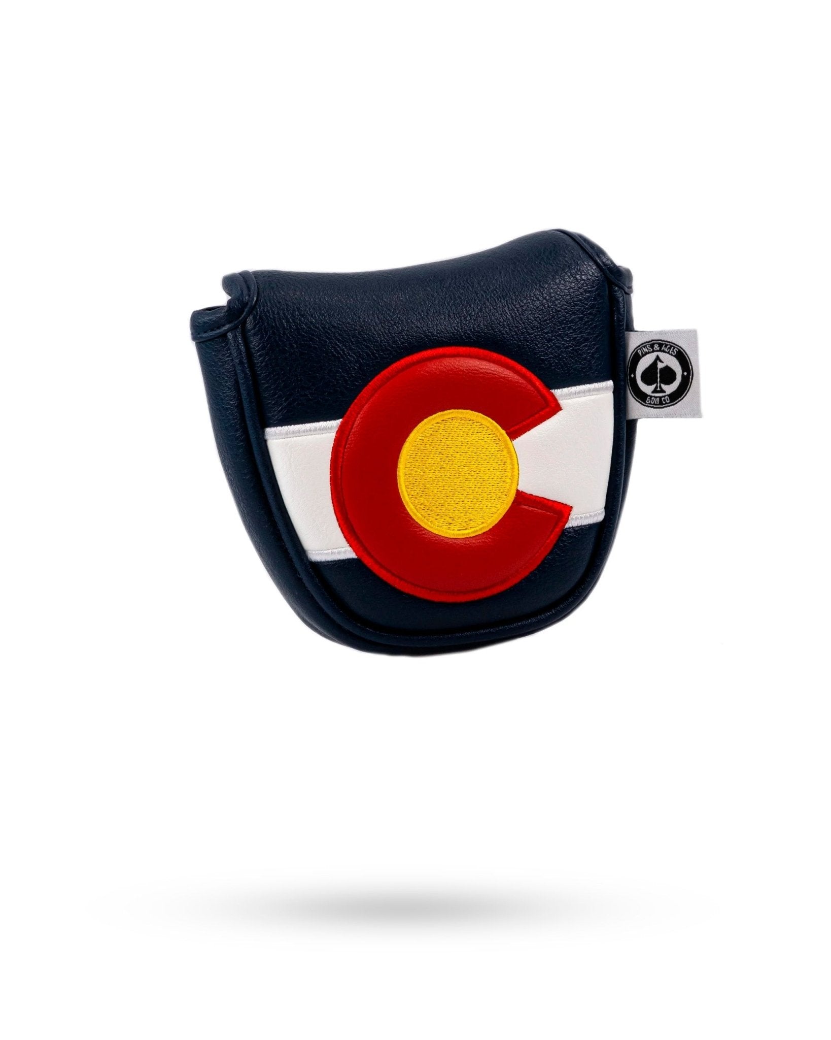 Colorado State Flag - Mallet Putter Cover - Black Girl Golf