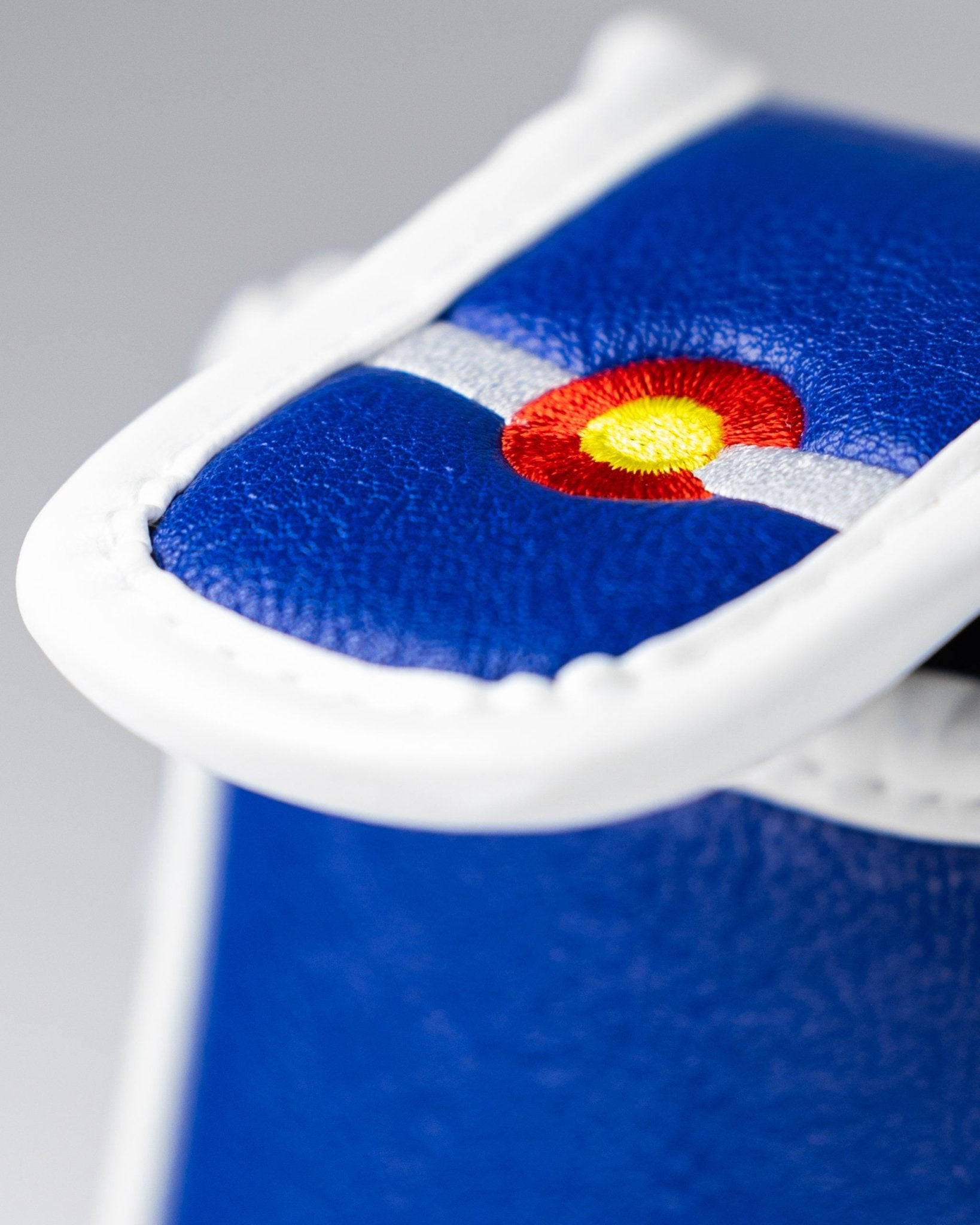 Colorado State Flag - Mallet Putter Cover - Black Girl Golf