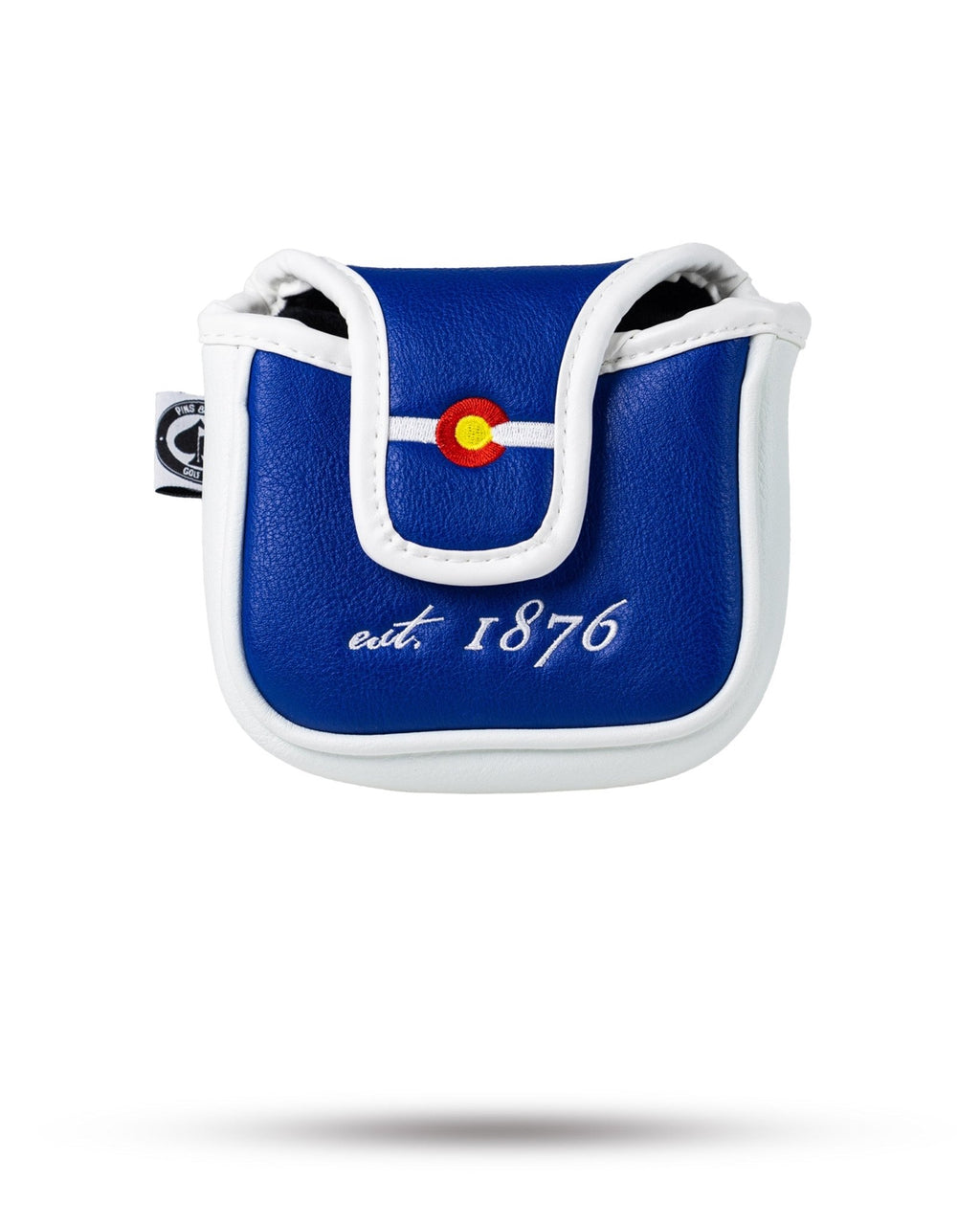 Colorado State Flag - Mallet Putter Cover - Black Girl Golf