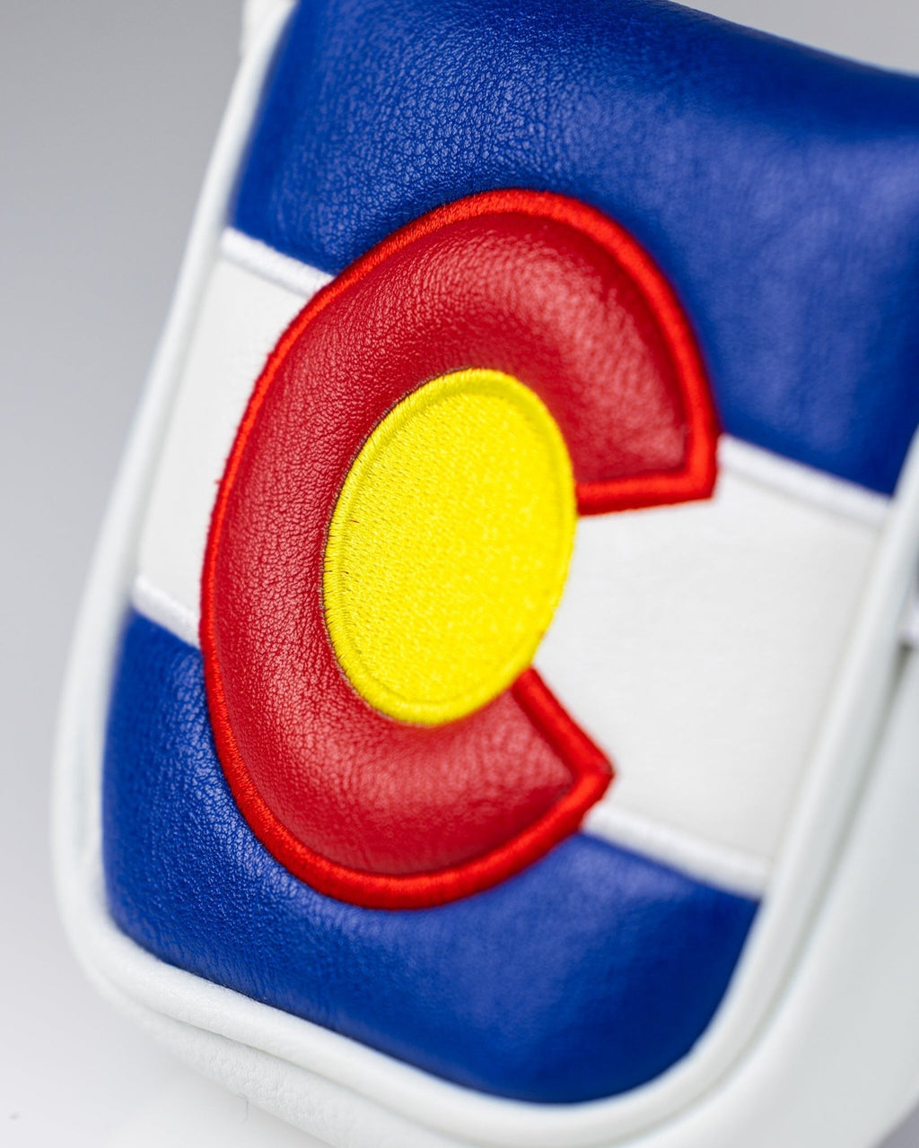 Colorado State Flag - Mallet Putter Cover - Black Girl Golf