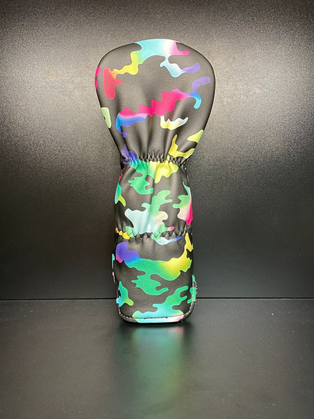 Colorful Camo Headcover - Black Girl Golf