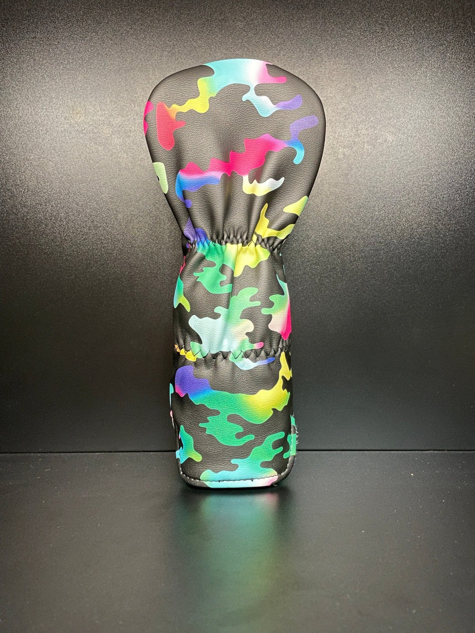 Colorful Camo Headcover - Black Girl Golf