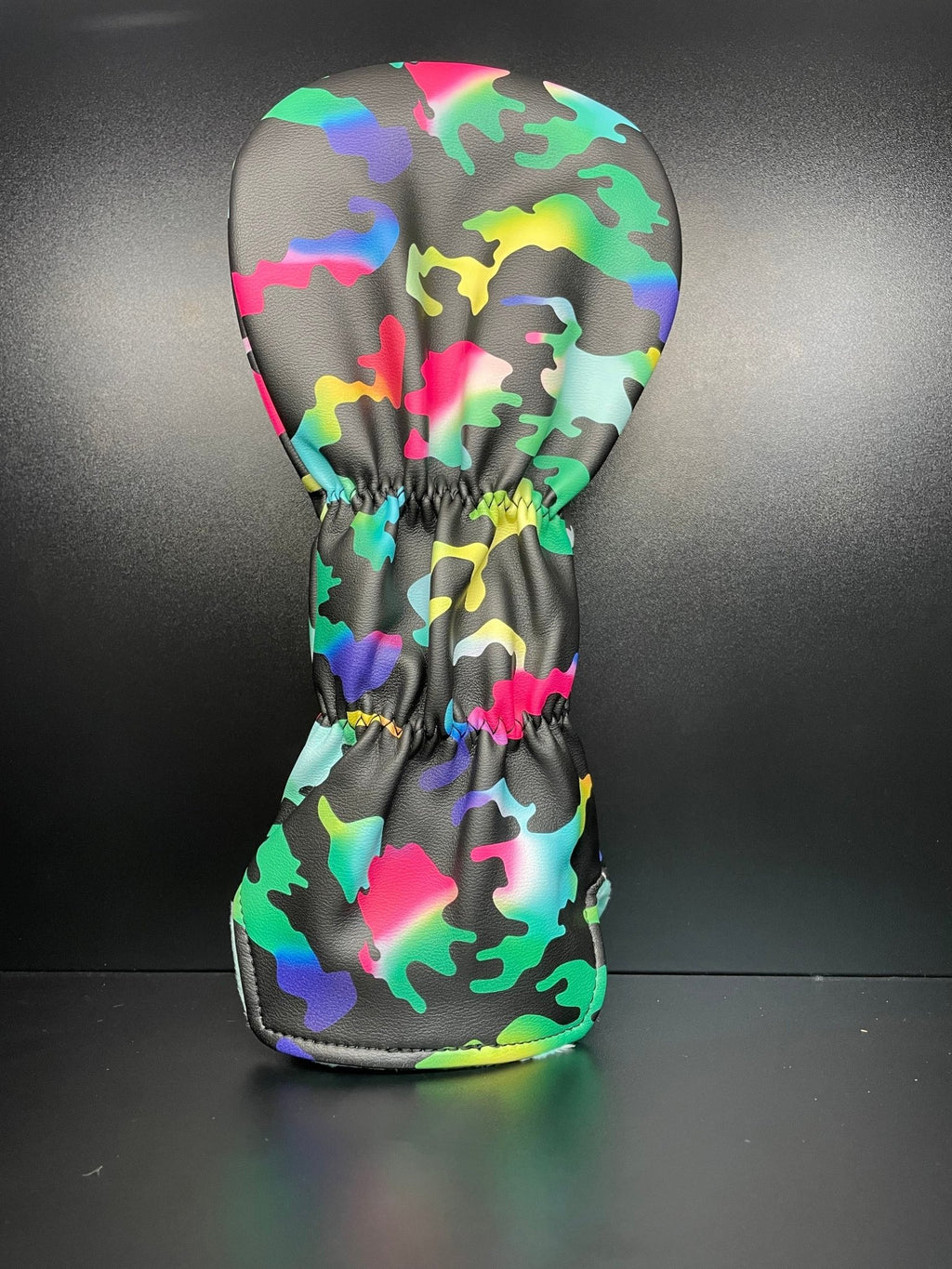 Colorful Camo Headcover - Black Girl Golf