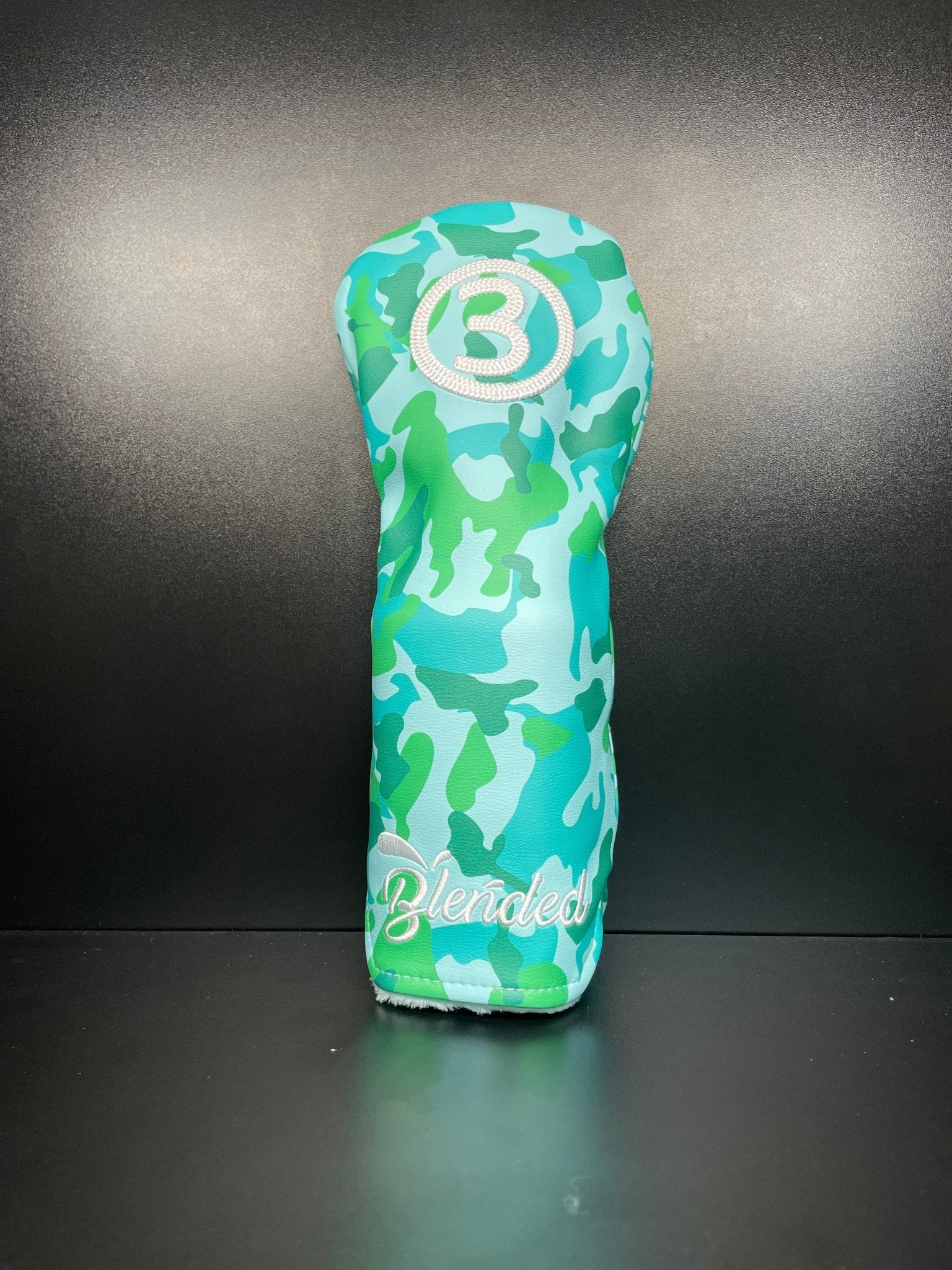 Colorful Camo Headcover - Black Girl Golf